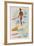 Matson Lines Travel Poster Hawaii Surfer-null-Framed Giclee Print