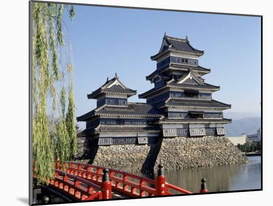 Matsumoto Castle, Matsumoto, Japan-null-Mounted Photographic Print