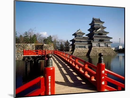 Matsumoto Castle, Nagano, Japan-null-Mounted Photographic Print