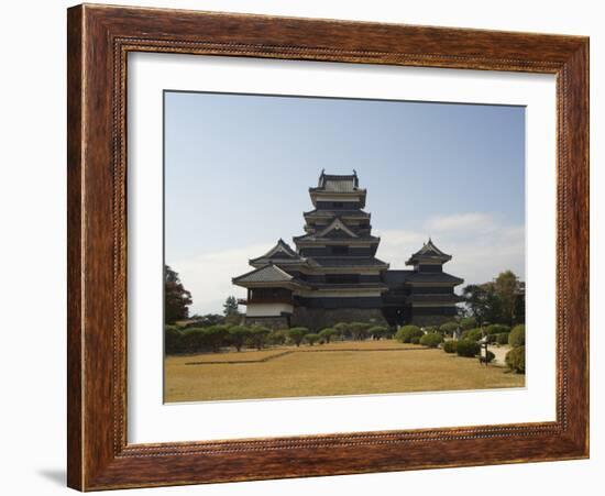 Matsumoto Castle, Nagano Prefecture, Kyoto, Japan-Christian Kober-Framed Photographic Print