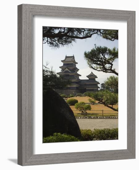 Matsumoto Castle, Nagano Prefecture, Kyoto, Japan-Christian Kober-Framed Photographic Print