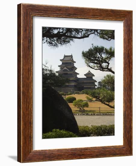 Matsumoto Castle, Nagano Prefecture, Kyoto, Japan-Christian Kober-Framed Photographic Print