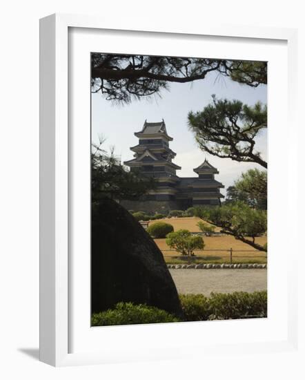 Matsumoto Castle, Nagano Prefecture, Kyoto, Japan-Christian Kober-Framed Photographic Print