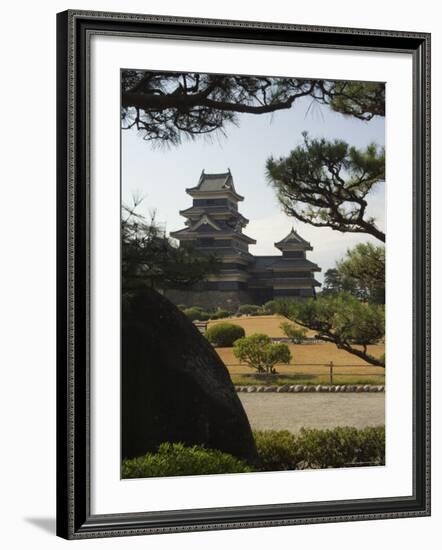 Matsumoto Castle, Nagano Prefecture, Kyoto, Japan-Christian Kober-Framed Photographic Print