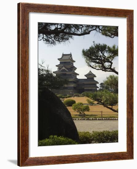 Matsumoto Castle, Nagano Prefecture, Kyoto, Japan-Christian Kober-Framed Photographic Print