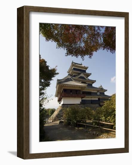 Matsumoto Castle, Nagano Prefecture, Kyoto, Japan-Christian Kober-Framed Photographic Print