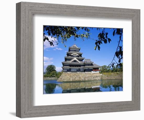 Matsumoto-Jo Castle, Matsumoto, Japan-David Poole-Framed Photographic Print