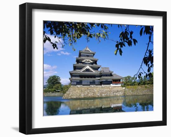 Matsumoto-Jo Castle, Matsumoto, Japan-David Poole-Framed Photographic Print