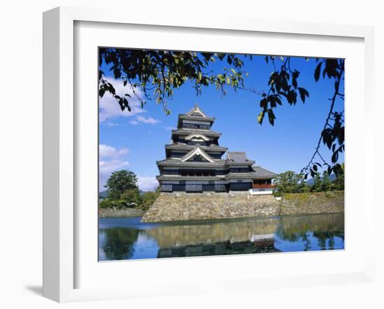 Matsumoto-Jo Castle, Matsumoto, Japan-David Poole-Framed Photographic Print