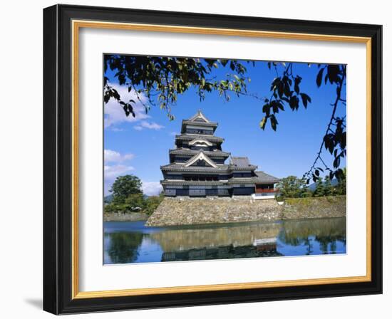 Matsumoto-Jo Castle, Matsumoto, Japan-David Poole-Framed Photographic Print