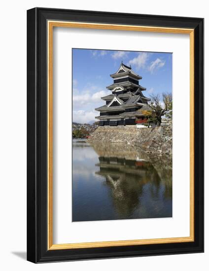 Matsumoto-Jo (Wooden Castle), Matsumoto, Central Honshu, Japan, Asia-Stuart Black-Framed Photographic Print