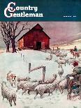 "Milking Time," Country Gentleman Cover, July 1, 1946-Matt Clark-Framed Giclee Print