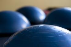 Close-Up of Gym Weightlifting Equipment-Matt Freedman-Photographic Print