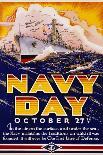 Navy Day October 27th Poster-Matt Murphey-Framed Giclee Print