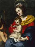 The Madonna and Child with the Infant Saint John the Baptist-Matteo Rosselli-Framed Giclee Print