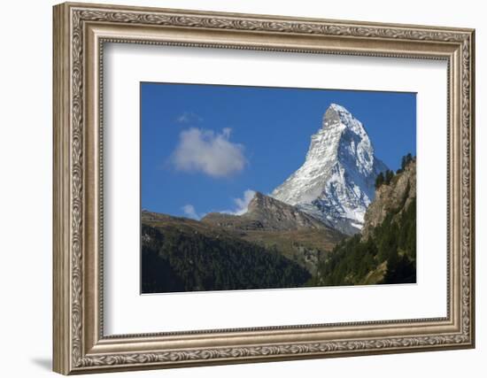 Matterhorn, 4478M, Zermatt, Swiss Alps, Switzerland, Europe-James Emmerson-Framed Photographic Print