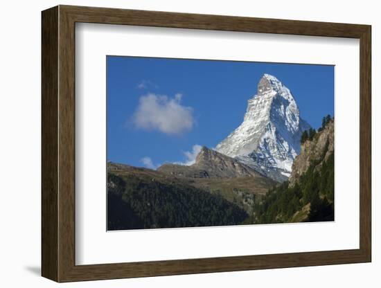 Matterhorn, 4478M, Zermatt, Swiss Alps, Switzerland, Europe-James Emmerson-Framed Photographic Print