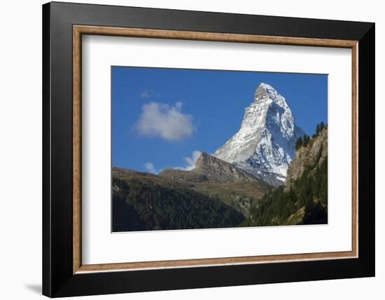 Matterhorn, 4478M, Zermatt, Swiss Alps, Switzerland, Europe-James Emmerson-Framed Photographic Print