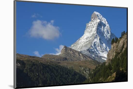 Matterhorn, 4478M, Zermatt, Swiss Alps, Switzerland, Europe-James Emmerson-Mounted Photographic Print