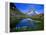 Matterhorn and the Riffelsee, Valais, Switzerland-Gareth McCormack-Framed Premier Image Canvas