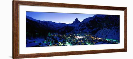 Matterhorn and Zermatt Switzerland-null-Framed Photographic Print