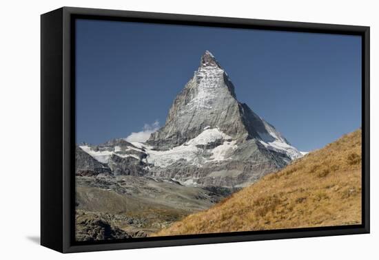 Matterhorn East Wall, Zermatt, Valais, Switzerland-Rainer Mirau-Framed Premier Image Canvas