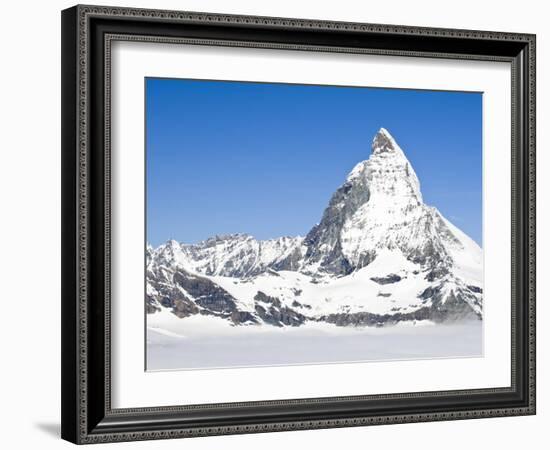 Matterhorn From Atop Gornergrat, Switzerland, Europe-Michael DeFreitas-Framed Photographic Print