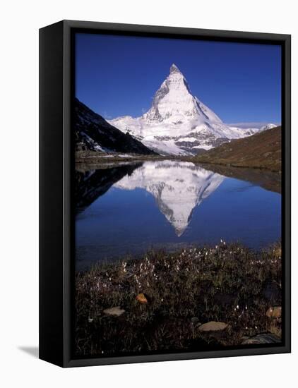 Matterhorn in Zermat Region, Switzerland-Gavriel Jecan-Framed Premier Image Canvas