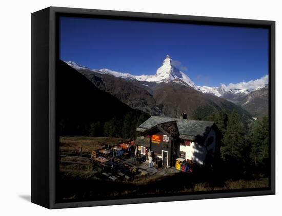 Matterhorn in Zermat Region, Switzerland-Gavriel Jecan-Framed Premier Image Canvas