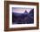 Matterhorn Mountain and Town at Twilight, Zermatt, Switzerland-Gavin Hellier-Framed Photographic Print