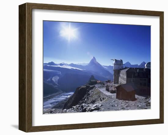 Matterhorn Seen from Gornergrat, Zermatt, Swiss Alps, Switzerland-Rolf Nussbaumer-Framed Photographic Print