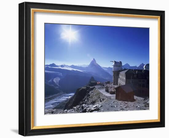 Matterhorn Seen from Gornergrat, Zermatt, Swiss Alps, Switzerland-Rolf Nussbaumer-Framed Photographic Print