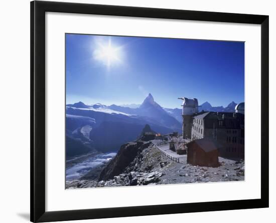 Matterhorn Seen from Gornergrat, Zermatt, Swiss Alps, Switzerland-Rolf Nussbaumer-Framed Photographic Print