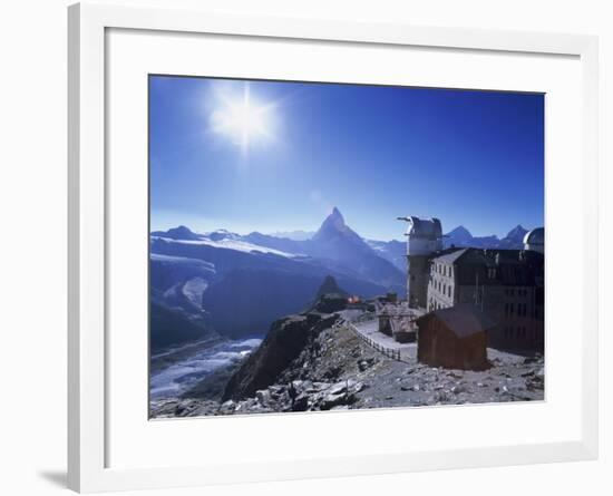 Matterhorn Seen from Gornergrat, Zermatt, Swiss Alps, Switzerland-Rolf Nussbaumer-Framed Photographic Print