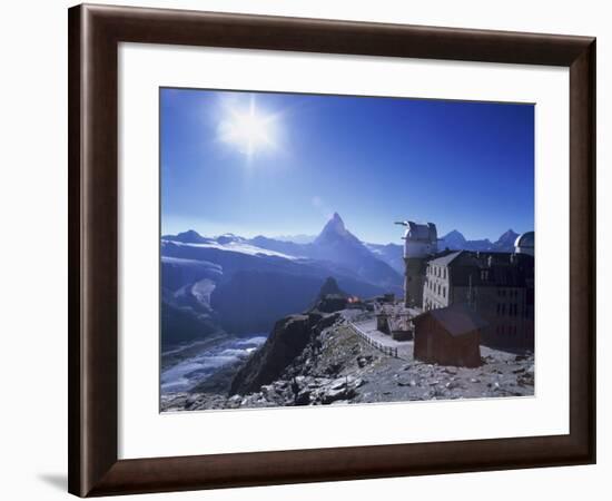 Matterhorn Seen from Gornergrat, Zermatt, Swiss Alps, Switzerland-Rolf Nussbaumer-Framed Photographic Print