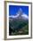 Matterhorn Towering Above Hamlet of Findeln, Valais, Switzerland-Gareth McCormack-Framed Photographic Print