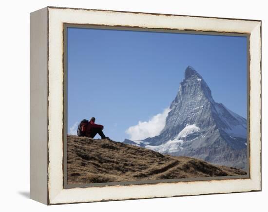 Matterhorn, Zermatt, Canton Valais, Swiss Alps, Switzerland, Europe-Angelo Cavalli-Framed Premier Image Canvas