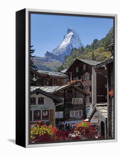 Matterhorn, Zermatt, Canton Valais, Swiss Alps, Switzerland, Europe-Angelo Cavalli-Framed Premier Image Canvas