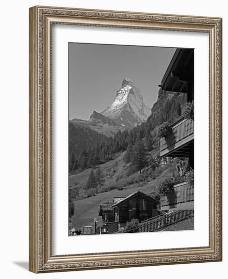 Matterhorn, Zermatt, Canton Valais, Swiss Alps, Switzerland, Europe-Angelo Cavalli-Framed Photographic Print