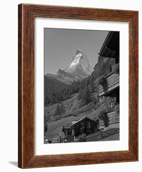 Matterhorn, Zermatt, Canton Valais, Swiss Alps, Switzerland, Europe-Angelo Cavalli-Framed Photographic Print