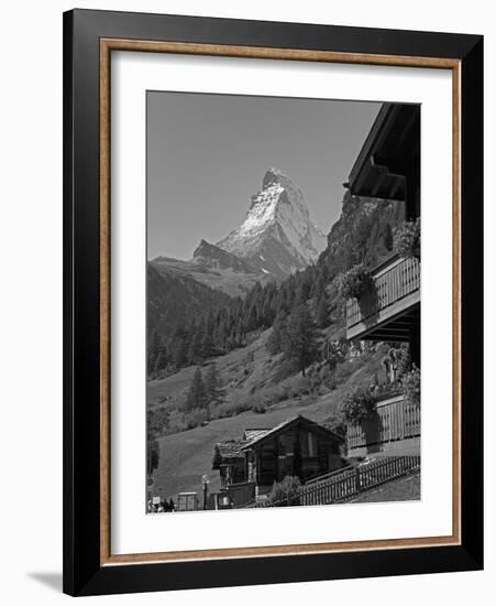 Matterhorn, Zermatt, Canton Valais, Swiss Alps, Switzerland, Europe-Angelo Cavalli-Framed Photographic Print