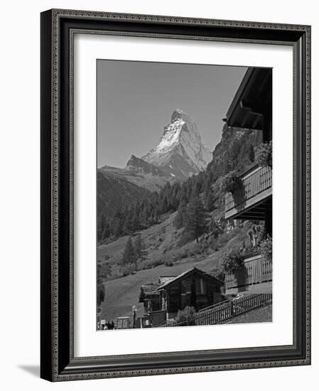 Matterhorn, Zermatt, Canton Valais, Swiss Alps, Switzerland, Europe-Angelo Cavalli-Framed Photographic Print