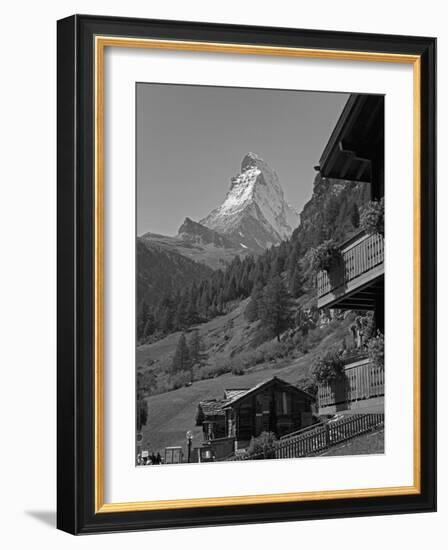 Matterhorn, Zermatt, Canton Valais, Swiss Alps, Switzerland, Europe-Angelo Cavalli-Framed Photographic Print