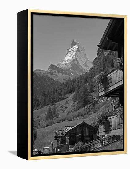 Matterhorn, Zermatt, Canton Valais, Swiss Alps, Switzerland, Europe-Angelo Cavalli-Framed Premier Image Canvas