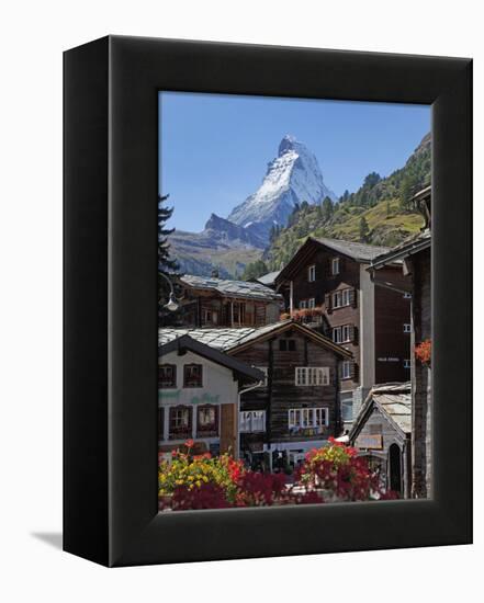 Matterhorn, Zermatt, Canton Valais, Swiss Alps, Switzerland, Europe-Angelo Cavalli-Framed Premier Image Canvas