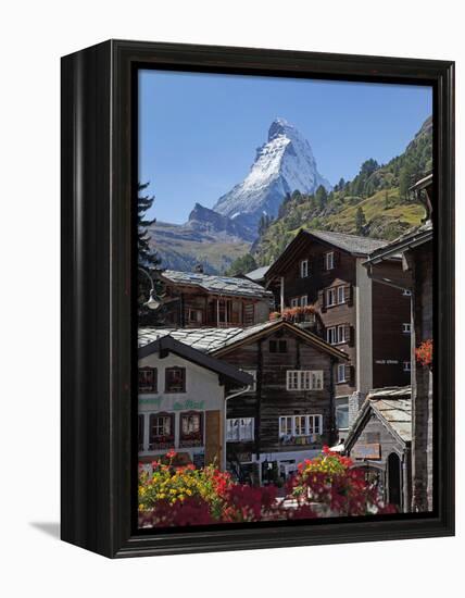 Matterhorn, Zermatt, Canton Valais, Swiss Alps, Switzerland, Europe-Angelo Cavalli-Framed Premier Image Canvas