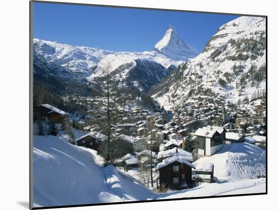 Matterhorn, Zermatt, Switzerland, Europe-Gavin Hellier-Mounted Photographic Print