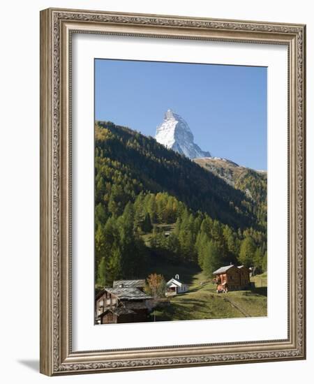 Matterhorn, Zermatt, Valais, Swiss Alps, Switzerland, Europe-Angelo Cavalli-Framed Photographic Print