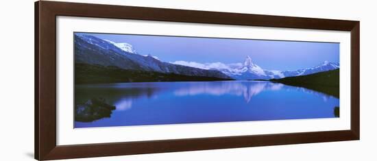 Matterhorn - Zermatt-John Lawrence-Framed Art Print