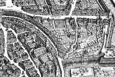 Bird's Eye Plan of Paris, 1615-Matthaus Merian The Elder-Giclee Print